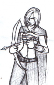 sketch done by Komiyan of Laurel